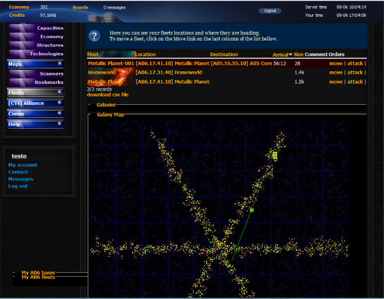 OuterCore at Top Web Games