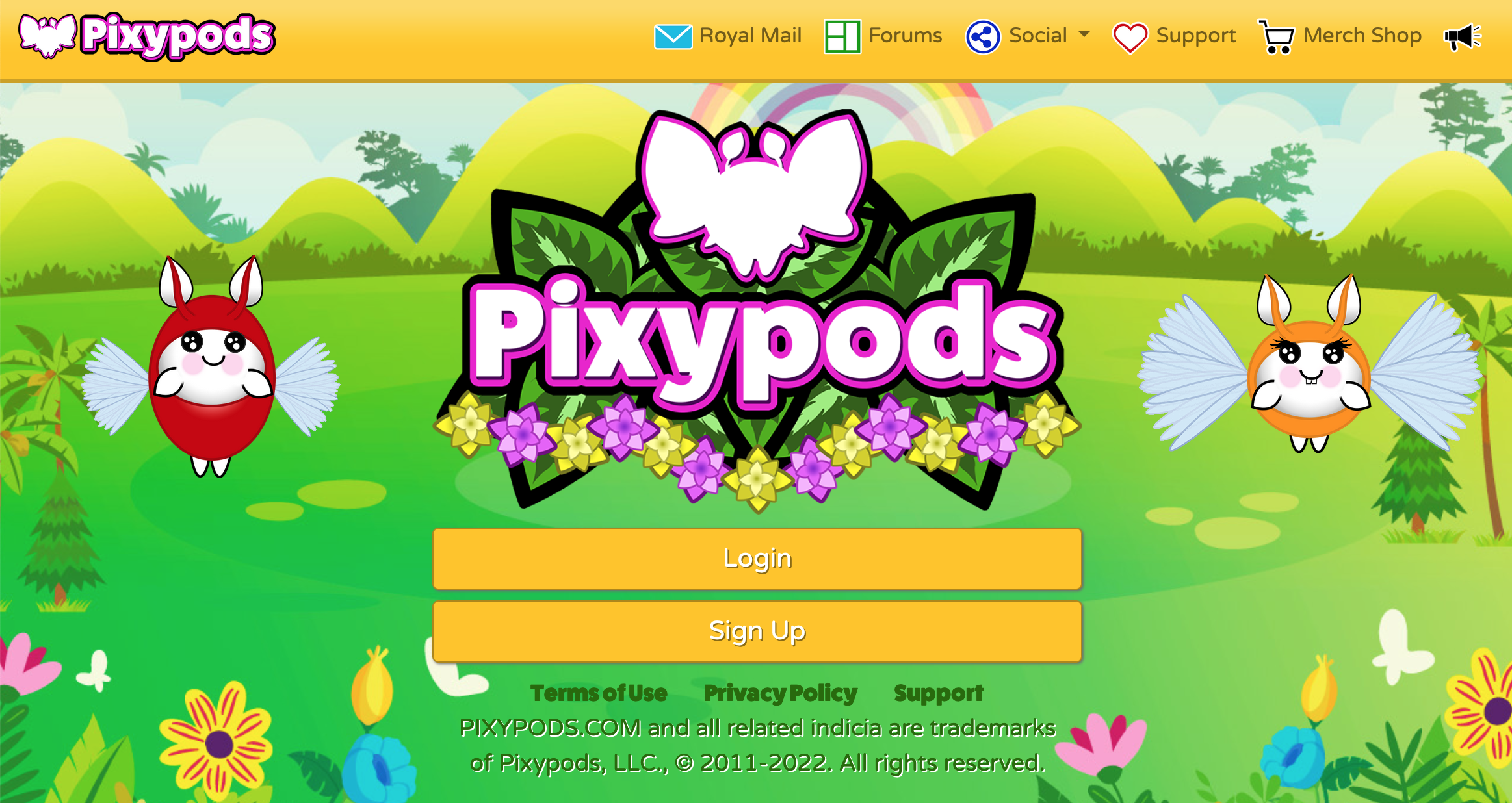 Pixypods at Top Web Games