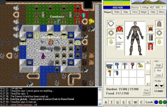 RPG World Online at Top Web Games