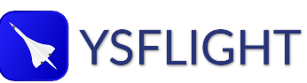 YS Flight Simulator logo