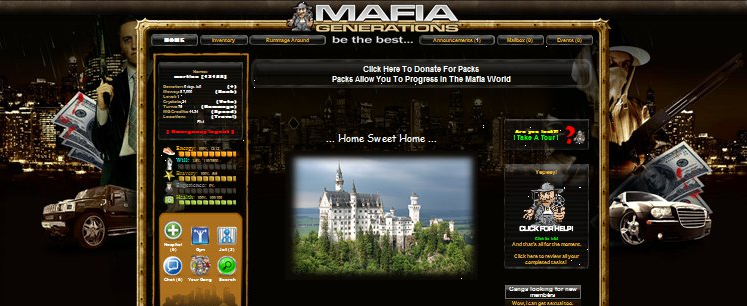 Mafia Generations at Top Web Games