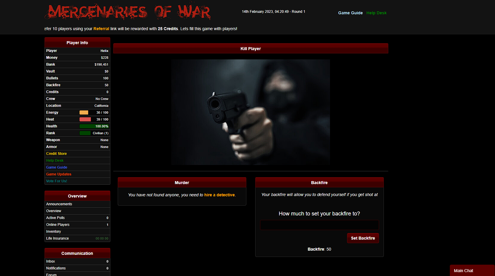 Mercenaries of War at Top Web Games