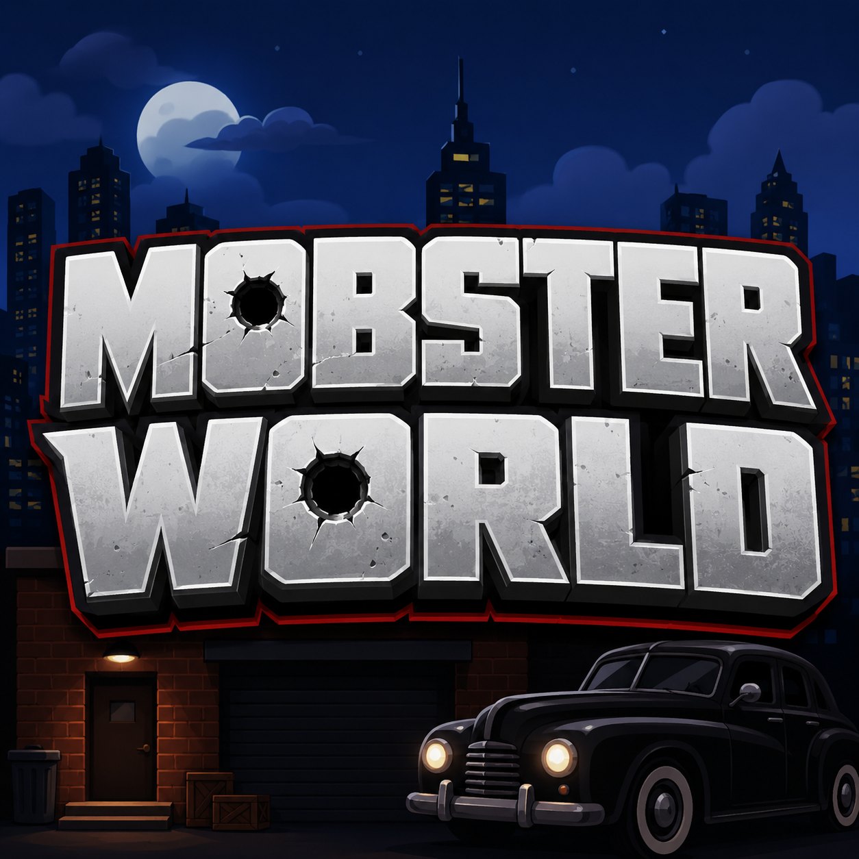 Mobster World logo