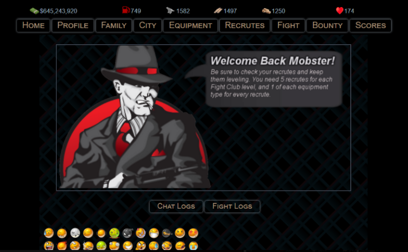 Mobsters Online at Top Web Games