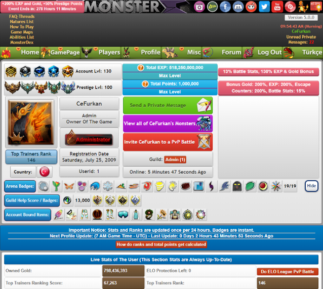 Monster MMORPG at Top Web Games