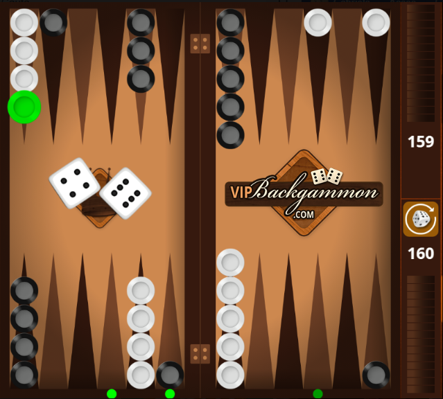 VIP Backgammon at Top Web Games