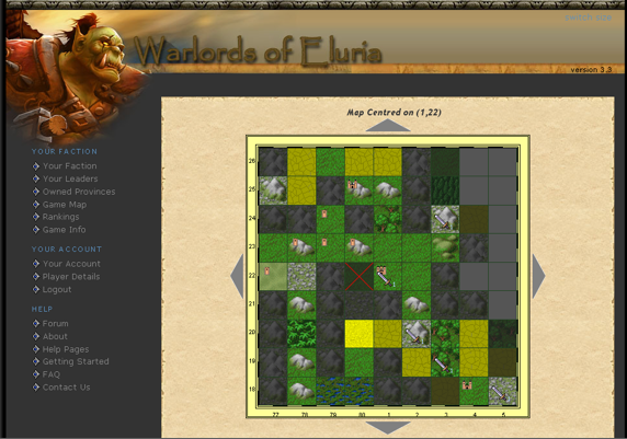 Warlords of Eluria at Top Web Games