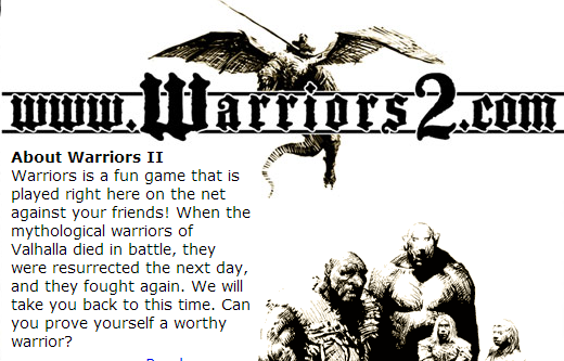 Warriors 2 at Top Web Games
